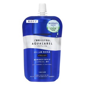 AQUALABEL 아쿠아라벨 크림급 브라이트닝 유액 모이스트 리필용 110ml, 1개