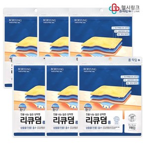 리큐덤 폼 잘라쓰는 진물흡수 폼밴드, 6개