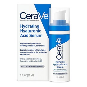 CeaVe Hydating Hyaluonic Acid Seum 세라비 하이드레이팅 히알루론산 세럼 30ml, 1개