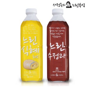 서정쿠킹 느린부엌 느린 호박식혜 2병+느린 수정과 2병, 4개, 1L