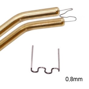 플라스틱 용접기 핀 100개 세트 모음 0.6mm 0.8mm, 플라스틱 용접기 핀 100개 세트 B 0.8mm