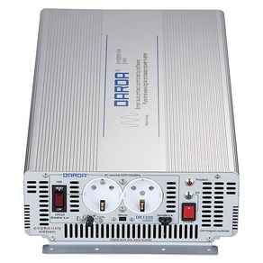 DARDA 차량용 순수 정현파 인버터 DK2420 배터리 DC 24V 2000W 2kw 다르다 피앤케이하이테크 국산정품 자동차용 2k 안전인증, 1개