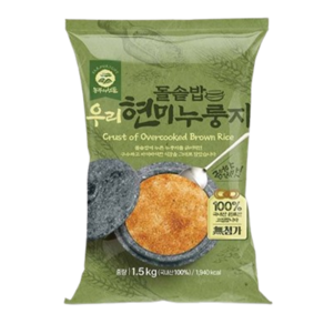 농부의선물 돌솥밥 누룽지, 1.5kg, 1개