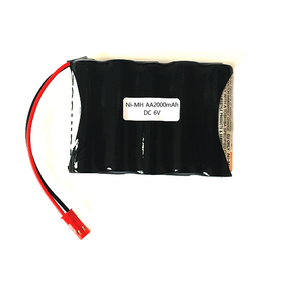 도시바 6V AA 2000mAh JST-RED-2P 니켈수소 Ni-MH 수신기 RC 메탈스턴트 몬스터 무선 RC카 포크레인 덤프 탱크 배터리 건전지 충전지