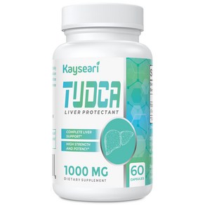 Kayseai TUDCA 투드카 1000mg 60캡슐, 1개, 60정