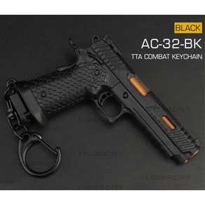 WS 존윅 TTI STI 컴뱃마스터 키체인 AC-32-BK, 1개