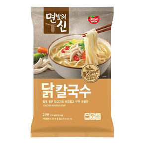 동원 면발의신 닭칼국수, 234g, 12개