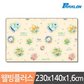 [파크론] 뽀로로 하늘구경 웰빙 놀이방매트 230x140x1.6cm, 상품선택:뽀로로 하늘구경 웰빙 230x140x1.6cm