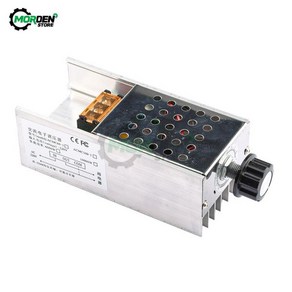 AC 110V 220V 6000W 25A 속도 컨트롤러 고전력 SCR 전압 조정기 조광기 스위치 온도 제어 조절기