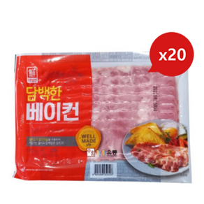 사조대림 담백한 베이컨 140g x 20개