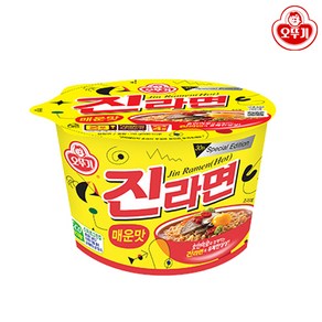 오뚜기 진라면 매운맛 컵 110g