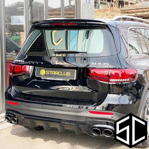 스타클럽 벤츠 GLB X247 45 AMG 디퓨저 머플러 셋트 GLB200d GLB220 GLB250 20년식~현재