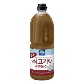 면사랑 농축 쇠고기맛냉면육수2.1kg 6개 1박스, 2.1kg