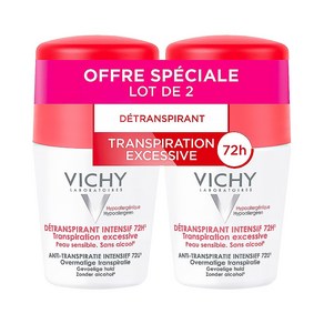 VICHY 비쉬 데오도란트 디트랜스피랑 인텐시브 72시간 롤온 50ml x 2개