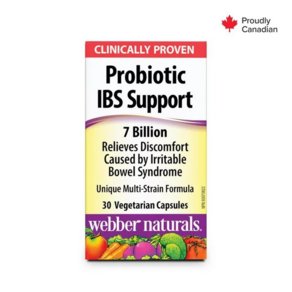 웨버 내추럴스 과민성대장증후군 유산균 30정 Webbe Natuals Pobiotic IBS Suppot, 1개