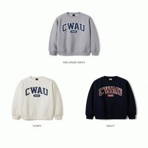 [엔터식스]후아유 공용 로고 맨투맨 / CWAU Logo SweatshirtWHMWE4901U