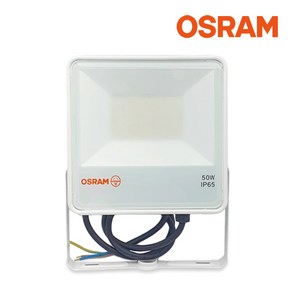 오스람 LED 투광기 50W 투광등 공장등 보안등 방수 옥외 외벽 조명, 50W 화이트 주광색, 1개