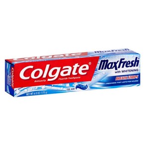 [당일발송]미국 콜게이트 맥스프레시 쿨민트 치약 206g Colgate-MaxFesh 7.6oz, 1개