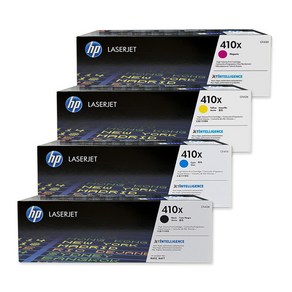 HP 410X(대용량) 정품토너(무료배송) 낱색 구매 M452 M477, 4색세트, 1개