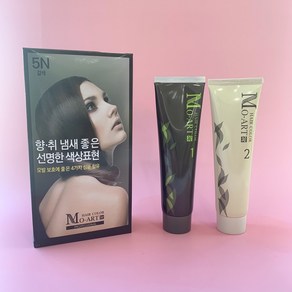 냄새 안나는 순한 흰머리 새치 모아트 헤어칼라 염색약 150ml