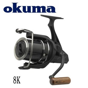 OKUMA-8K 베이트피더 스피닝 낚시 릴 5 + 1BB 잉어 롱 프론탈 캐스팅 바다 서핑 18KG 파워, 04 8K