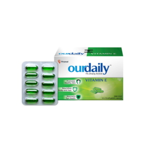 OuDaily Vitamin E 400mg fo Skin Eye & Hai Health  Soft Gelatin Capsule 10 soft gelatin capsules, 1개