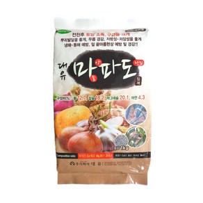 농사친구 마파도 양파 파 마늘 전용 비료 영양제 유황 마그네슘 밑거름 토양살균 발근, 1KG, 1개, 1kg