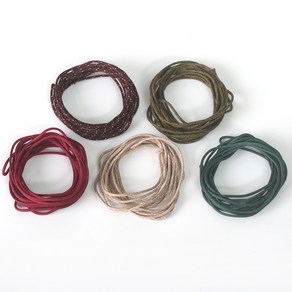 [펠트친구]2mm 도트 스트링끈(3마)[1898], 청록, 1개