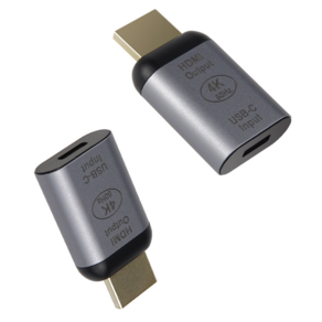 HDMI to USB C 젠더 4K dex 미러링 맥북 듀얼모니터, 1개