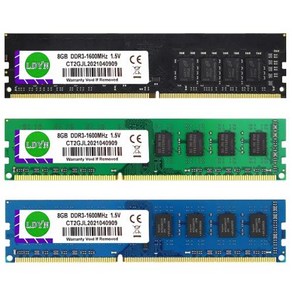 LDYN 데스크탑 DDR3 2GB 4GB 8GB 16GB 1066 MHz 1333 1600MHz 1866MHz 10600 12800 240 핀 1.5V UDIMM