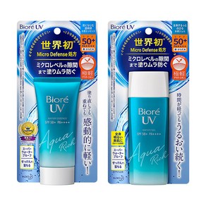 카오 비오레 UV 아쿠아 리치 워터 선크림 SPF50 + / PA ++++ 50g 90ml 2종 택1, 젤타입90ml, 1개