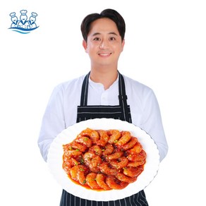 미남 깐새우장 간장 양념 새우장 대하장 이영희 게장, 400g, 1개