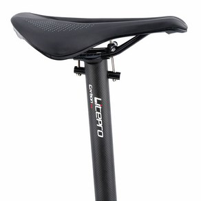 시트포스트 부품 호환 Litepo 접이식 자전거 시트 포스트 카본 Bompton 로드용 31.8 33.9mm x 580mm, [02] 31.8mm glossy black 호환, 1개