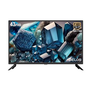 델로스 43인치 FHD LED TV 에너지 1등급 고화질