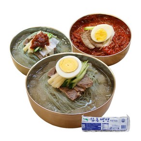 선비찬 옥천냉면 물냉면 10인분(옥천함흥냉면사리2Kg+냉면육수10봉), 2kg, 1세트