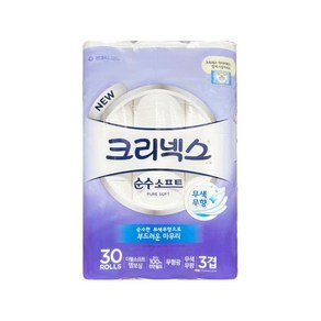 크리넥스 순수소프트 30m 30롤 x, 30개