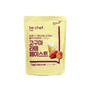 동원홈푸드 비셰프 고구마 라떼 페이스트 (1kg ) 카페 마끼아또, 1kg, 10개, 1개입