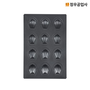 정우 미니 마들렌틀 12구 [홈베이킹 초미니마들렌판 정우공업사], 1개