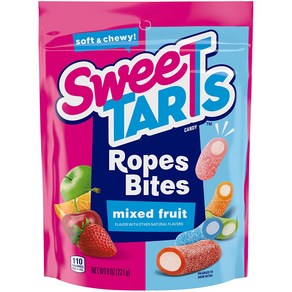 [미국직배송]스윗타르트 로프 바이트 젤리 227g SweeTARTS Rope Bites, 1개