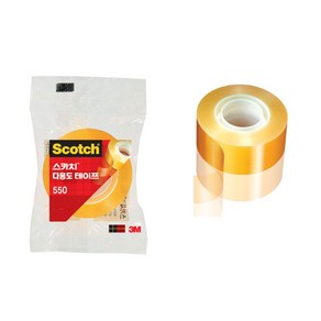 3M 스카치 다용도 테이프 리필 550 18mm X 30m, 1개