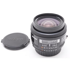 NEAR MINT 니콘 AF 니코르 24mm f/2.8 광각 렌즈 전면 캡 후면 캡 Nikon NIKKOR