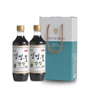 [신앙촌] 양조간장 선물세트 특선 3호, 1세트, 860ml