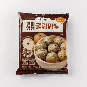 북촌손만두 굴림만두 갈비 225g, 1개