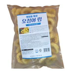 푸드라인_ 명일품 오징어링, 1kg, 1개