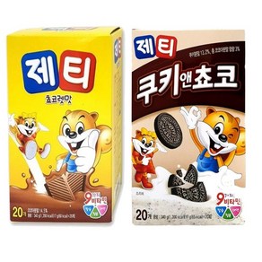 동서 제티초코스틱 340g + 제티쿠키스틱 340g 20T