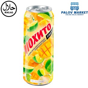 MOJITO MANGO COCTAIL 모히또 망고맛 칵테일, 5개, 500ml