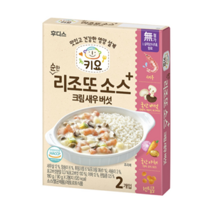 일동후디스 아이얌 우리아이 바로먹는 리조또 소스 크림새우버섯 180g, 1개