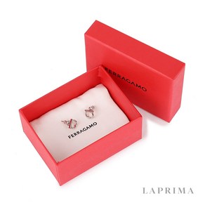 [FERRAGAMO] 페라가모 간치니 귀걸이 76-0120 SILVER 696433