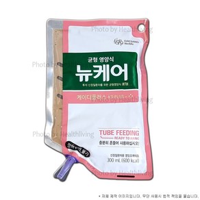 대상웰라이프 뉴케어 케이디플러스 RTH 300ml x 20팩 경관식 피딩줄 20개 포함, 단품