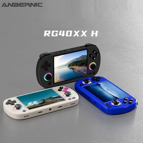 [ XC샵 ] 앤버닉 ANBERNIC RG40XX H 휴대용 게임 콘솔 4.0인치 IPS액정화면 WIFI블루투스 RGB램프 3200mAh